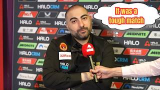 Hossein Vafaei vs Judd Trump WINNING Interview | World Championship Snooker 2026