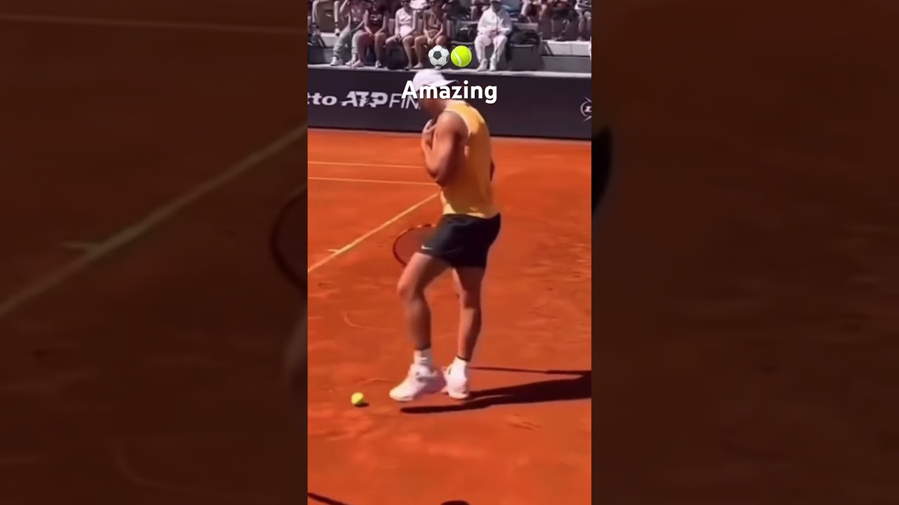 Rafa Nadal football skills 