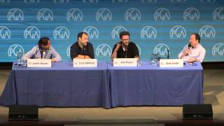 "Definitely the hardest job is Producing" Evan Goldberg and Seth Rogen
