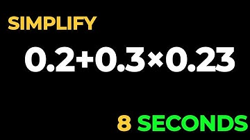  Math Challenge: Order Of Operation On Decimal Number!