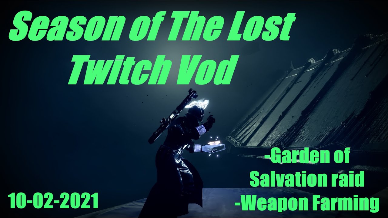 Destiny 2: ARandom_Shadow's Gameplay October 2nd 2021 Stream