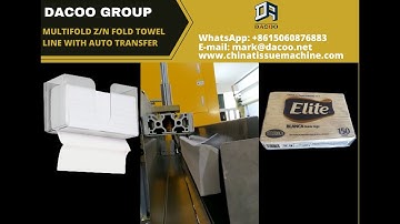 Multifold Z Fold N Fold Hand Towel Machine with Auto Transfer - 20230530