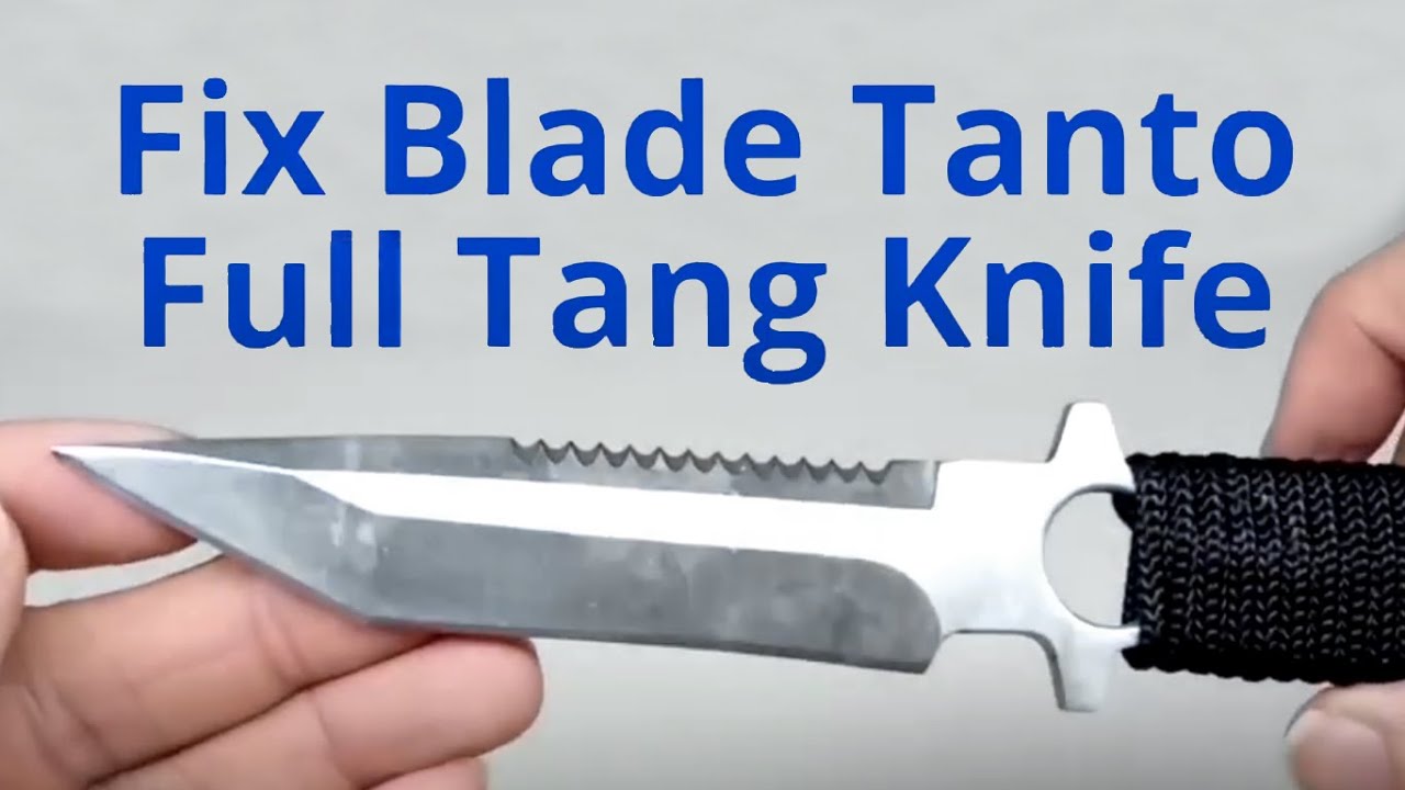 Fix Blade Tanto Full Tang Knife