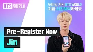 [BTS WORLD] "Pre-Register Now" - Jin