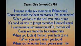 Chris Brown- Sex Memories Ft Ella Mai