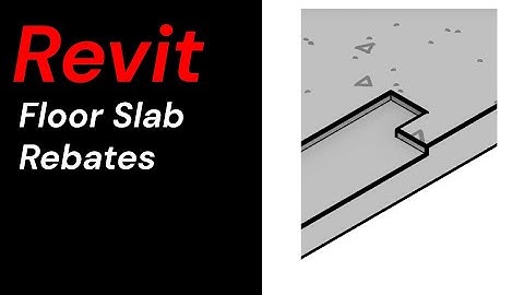 Revit by Dwane - 011 Floor Rebates