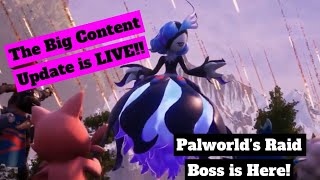 Palworld's first Raid Boss is HERE!! Massive Content Update Now Live! (Palworld News and Updates)