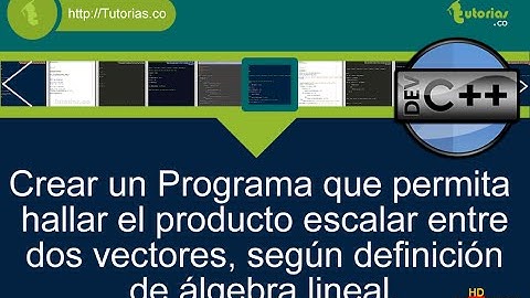 arrays – visual c++ (producto escalar vectores)