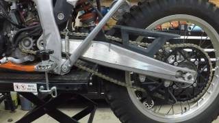 Change Sprockets to go faster or have more power.