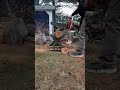 Mono 48 chainsaw cutting #loud #wood #old #vintage