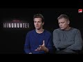 Mindhunter  3 questions  jonathan groff et holt mccallany  popopop