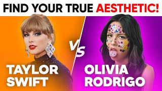 Olivia Rodrigo vs. Taylor Swift: DISCOVER Your Aesthetic!  Take the QUIZ Now! ✨