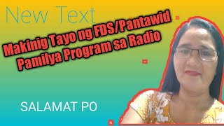 FDS/Pantawid Pamilya Program part 2
