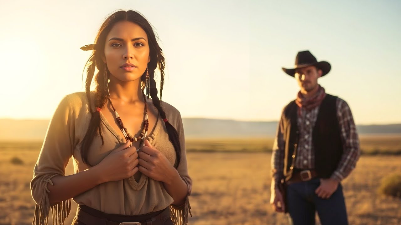 « Restez », dit le cowboy… l’apache women hésite entre peur et survie