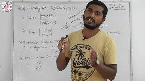 Inter_1st_Yea_ Maths_Chapter 03_Part 06_"Straight Lines"