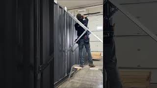 Solar Panel Mounting Kit (Side Wall) Smart Container Upgrade!🎥 Original video by: @thecontainerguytv