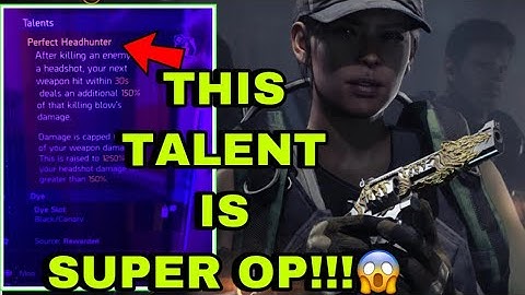 DIVISION 2| How To Get The "Chainkiller" Chest Armor With The Best Marksman Talents In Game!!!