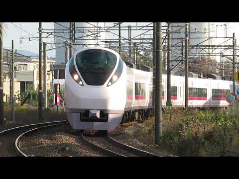 常磐線　E657系K7編成　2M　特急ひたち2号 品川 行　岩間～友部　野球場踏切　通過　2020.11.13