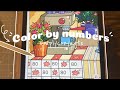 ASMR Satisfying Color by Numbers For Sleep | Digital art