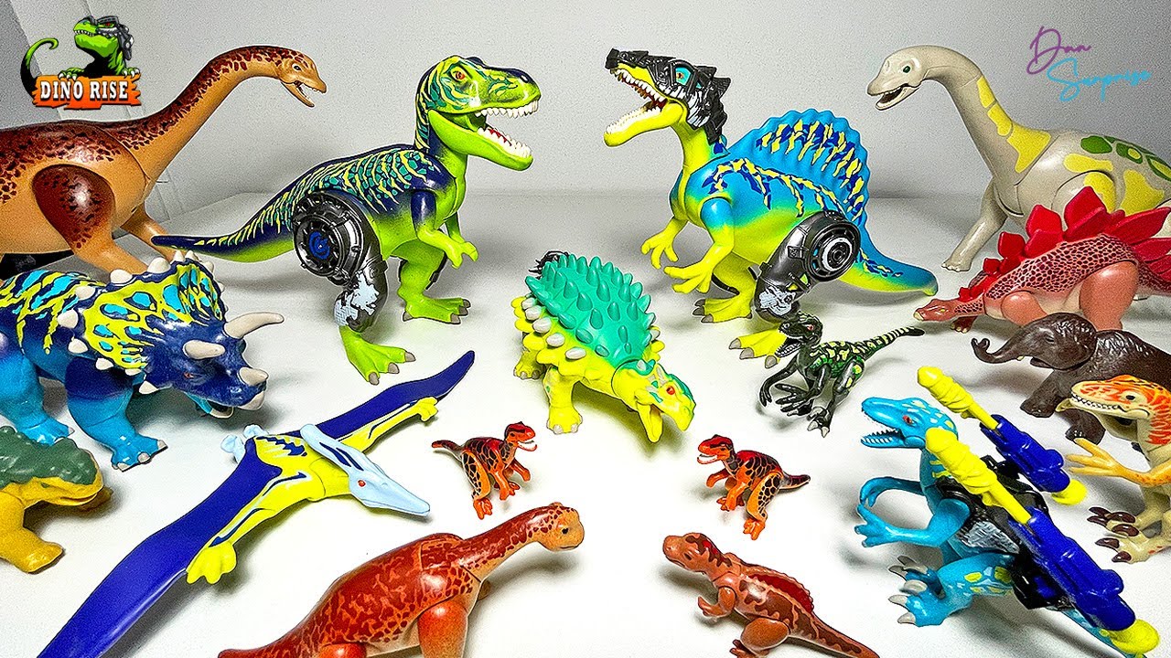 New Playmobil Dinosaurs! Dino Collection T-Rex, Brachiosaurus - YouTube