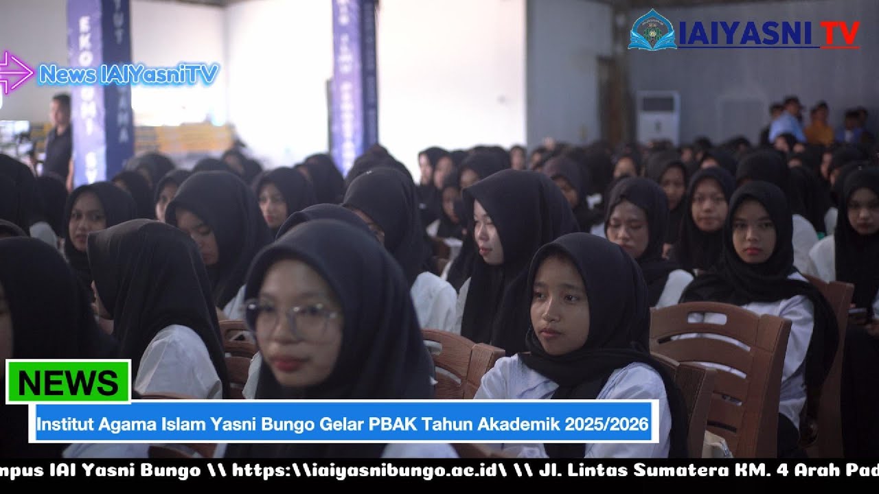 Institut Agama Islam Yasni Bungo Gelar PBAK Tahun Akademik 2025/2026