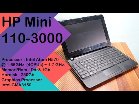 HP Mini 210 netbook preview. 