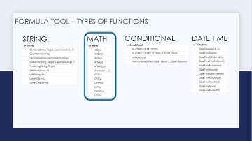 Alteryx Formula Tool - Math Formula Demonstration