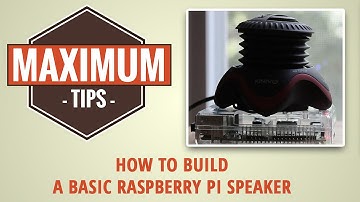 How to Make a Basic Raspberry Pi Speaker For Music & Podcasts!