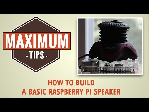 How to Make a Basic Raspberry Pi Speaker For Music & Podcasts!