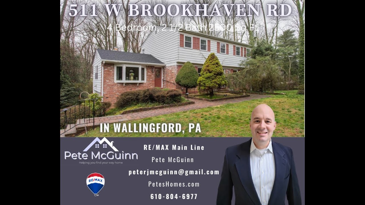 511 W Brookhaven Rd, Wallingford PA 19086 SOLD YouTube