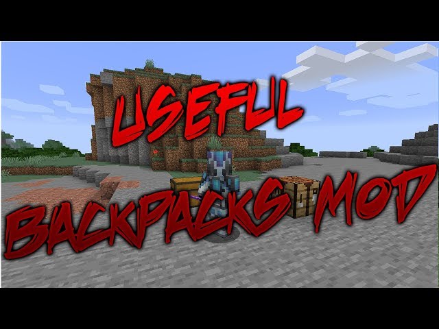 Useful Backpacks Mod 1.16.4-1.15.2 Minecraft  Minecraft mods, Minecraft,  Funny minecraft videos