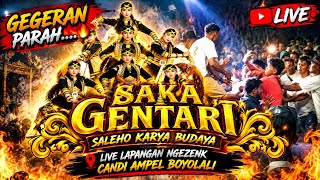 ABSOLUTE UPROAR...!! SAKA GENTARI SALEHO CULTURAL PERFORMANCE LIVE AT NGEZENK FIELD, CANDI AMPEL,...