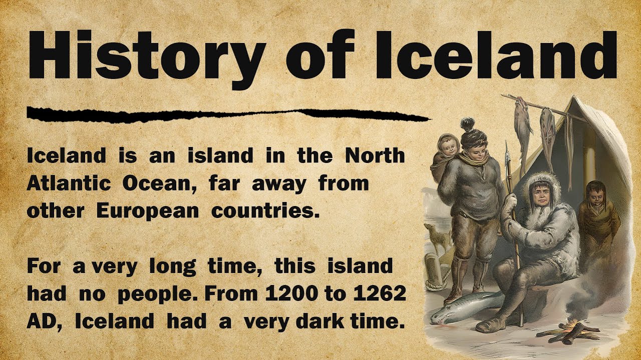 History of Iceland || Learn English Through Story 📖 Level 3 ✨ Graded Reader 🎧📚