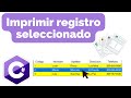 Reporte con parámetros ReportViewer c# | Filtrar datos en ReportViewer C# |Imprimir un solo registro