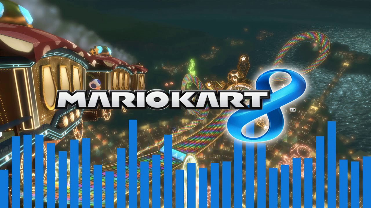 N64 Rainbow Road - Mario Kart 8 (Deluxe) (8D audio)