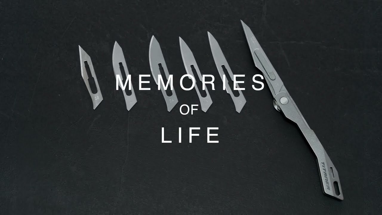 TITANER Falcon 2.0 Titanium EDC Pocket Micro Knife for #24 Scalpel Blade