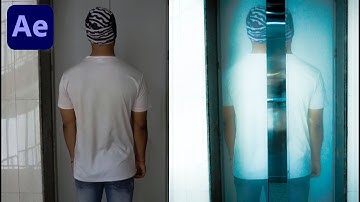 Amazing Lift Door Transition VFX Tutorial in After Effects - 100% AE
