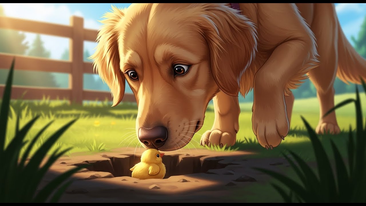 Can Buddy the Dog Save the Day? The Adventures of the Trapped Chick You Won't Believe!