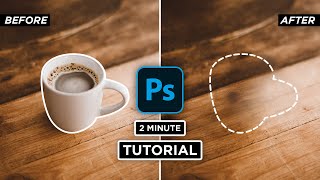 how to use the content-aware fill in photoshop cc #2minutetutorial