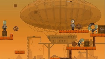 Rolling Fall 3 Full Walkthrough Levels 1- 60 - smash all zombies.