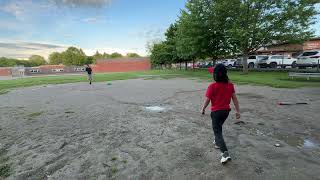 Batting practice at the school, nice hits Rowgan #hit #baseball