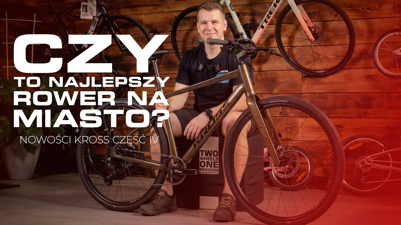 Ostateczny koniec dyskusji, jaki rower wybrać na miasto - Polski KROSS Esker Flat Bar 1.0