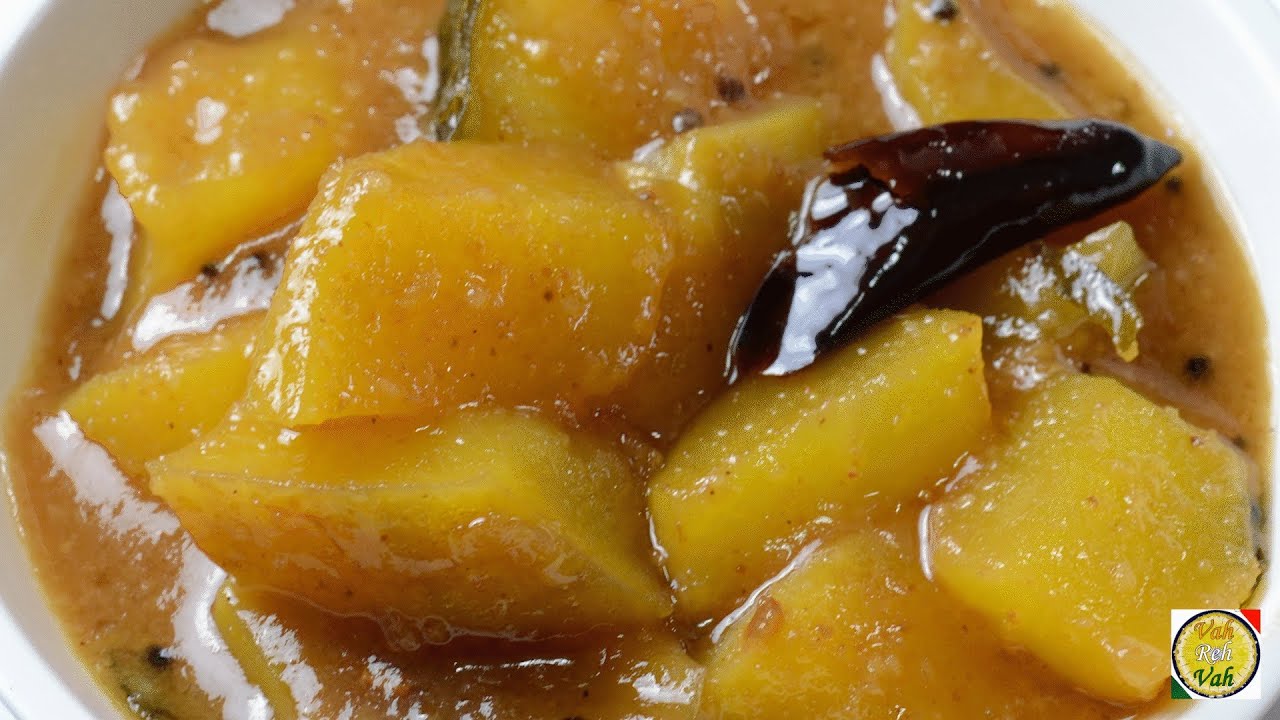 Indian Mango Relish - Aam Kairas  - By Vahchef @ vahrehvah.com | Vahchef - VahRehVah