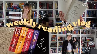WEEKLY READING VLOG | 1000 subscribers, publisher party & readalong🎉🍾✨