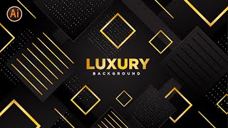 Luxury Background With White Glitter | Adobe Illustrator Tutorial