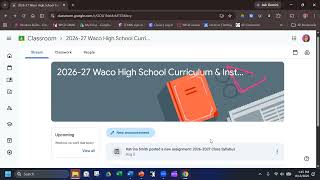 Navigating Google Classroom