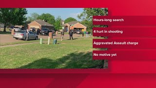 A suspect in the Wilmer Hutchins High School shooting is in custody after an hours-long manhunt