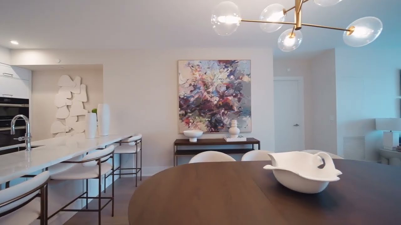 Inside Aqualuna at Bayside Toronto | Tour the First Model Suite 306 with Waterfront Views