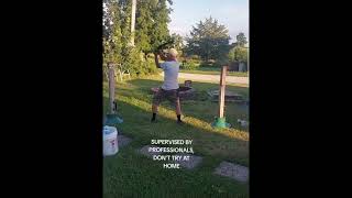 BACKYARD TRAINING WITH BLADES 