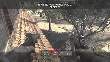 First Trickshot Killcam on new MW3 Map Sanctuary